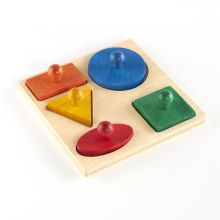 Guidecraft Geo Puzzle Board