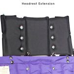 Convaid Headrest Extension and Headwings - Safari